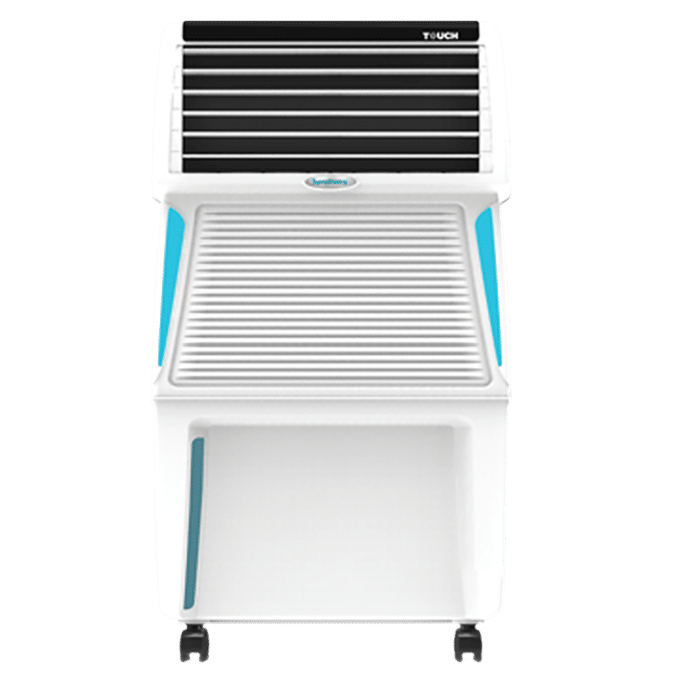 Symphony Touch 35 Litres Room Air Cooler with SMPS Technology (Voice Assistant, White)