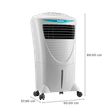Symphony Hi Cool i 31 Litres Room Air Cooler with i-Pure Technology (Touch Control Panel, White)_2