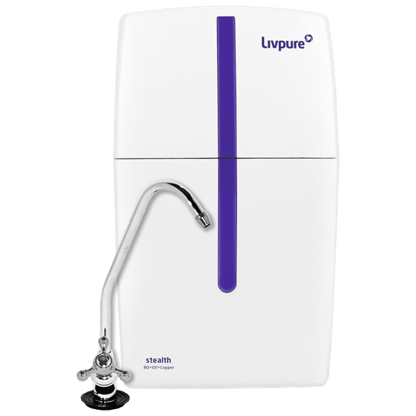 Livpure Stealth 7 L RO + UV Water Purifier with Copper Infusion (White)_1