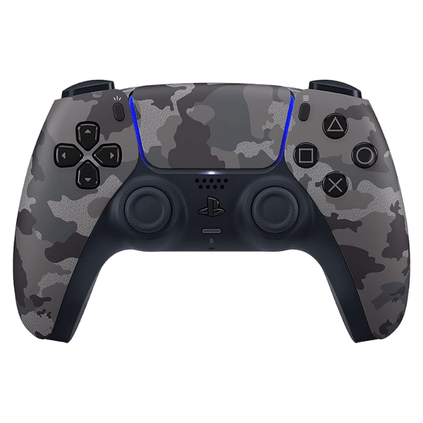 SONY DualSense Wireless Controller for Playstation 5 (Highly Immersive Gaming Experience, CFI-ZCT1W06XRUS, Grey Camo)_1
