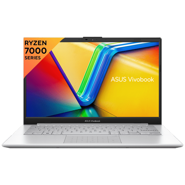 ASUS Vivobook Go 14 AMD Ryzen 5 Thin and Light Laptop (8GB, 512GB SSD, Windows 11 Home, 14 inch Full HD LED Backlit Display, MS Office 2021, Cool Silver, 1.38 KG)_1