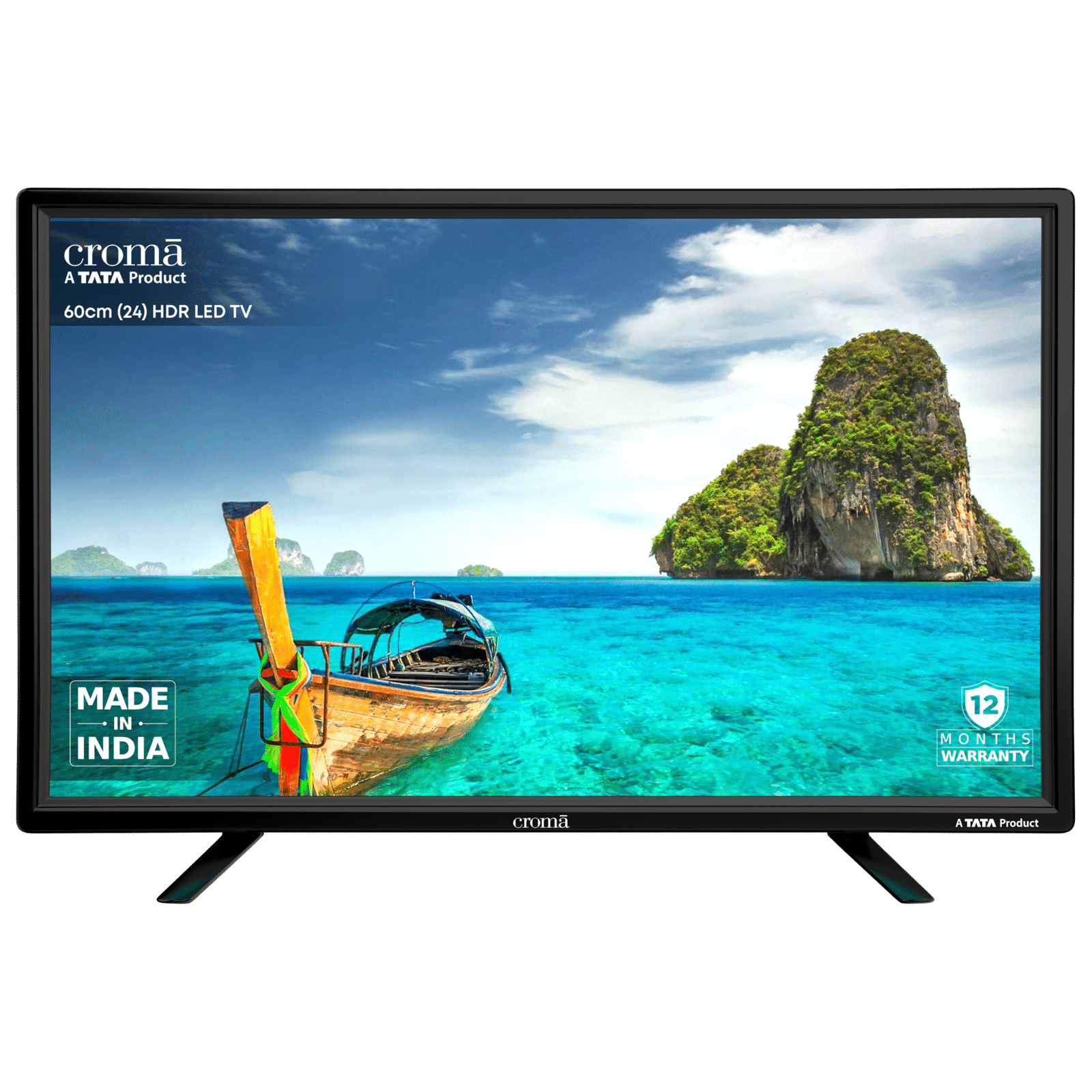 Buy Croma CREL024HBB024603 60 cm (24 inch) HD Ready LED TV with A Plus  Grade Panel (2024 model) Online - Croma