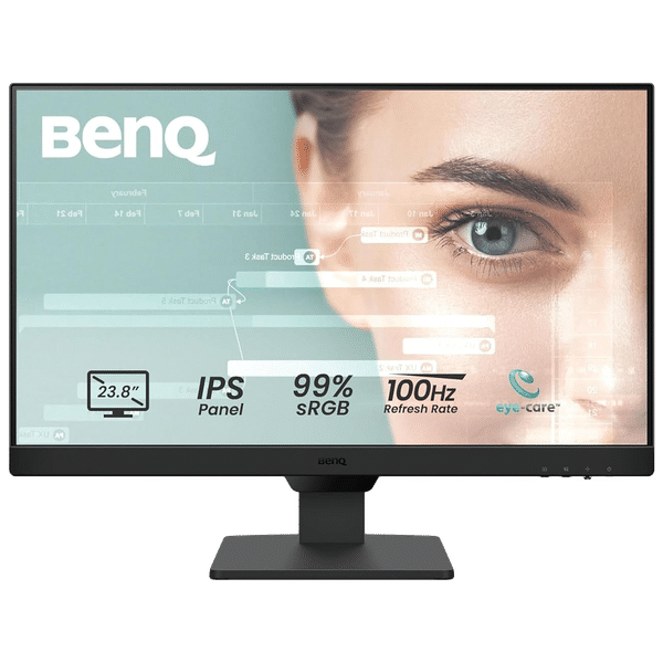 BenQ GW2490 60.45 cm (23.8 inch) Full HD IPS Panel LED Bezel-Less Monitor with Flicker-free Technology_1