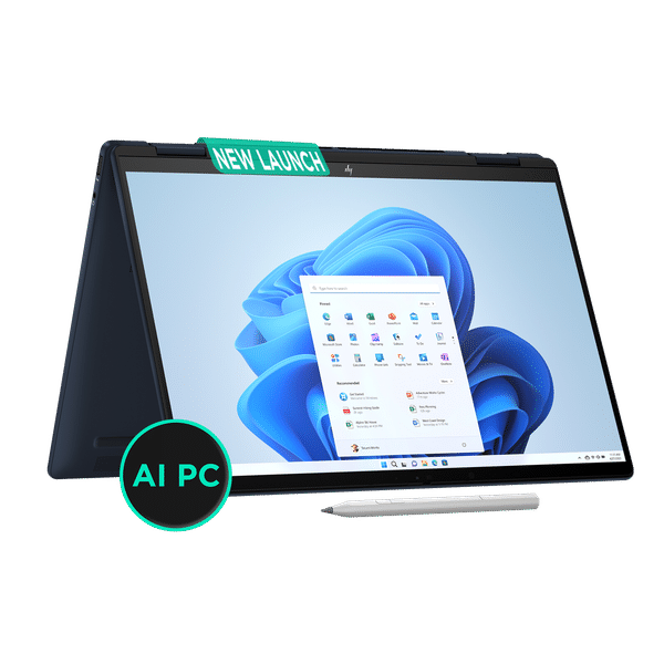 HP Envy x360 Intel Core Ultra 7 Touchscreen 2-in-1 Laptop (16GB, 512GB SSD, Windows 11 Home, 14 inch WUXGA IPS Display, MS Office 2021, Atmospheric Blue, 1.44 KG)_1
