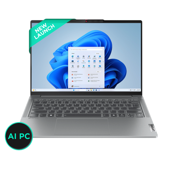 Lenovo IdeaPad Pro 5i Intel Core Ultra 9 14th Gen Thin and Light Laptop (32GB, 1TB SSD, Windows 11 Pro, 14 inch OLED Display, Arctic Grey, 1.46 KG)_1