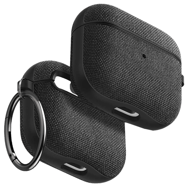 spigen Urban Fit Fabric Full Cover Case For AirPods 3 (Dual Tone Design, ASD02111, Black)_1