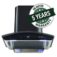 FABER Orient 60cm 1200m3/hr Ducted Auto Clean Wall Mounted Chimney with Touch Controls (Black)_4