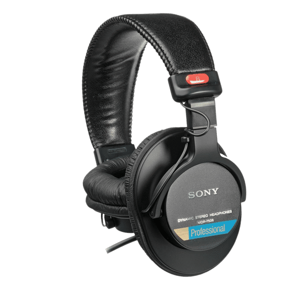 SONY MDR-7506 Wired Headphone with Mic (On Ear, Black)_1