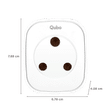 Qubo (Part of Hero Group) 16 Ampere Smart Plug (HS1, White)_2