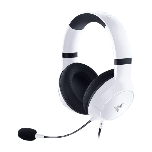 RAZER Kaira X RZ04-03970200-R3M1 Over-Ear Wired Gaming Headset with Mic (50mm TriForce Driver, White)_1