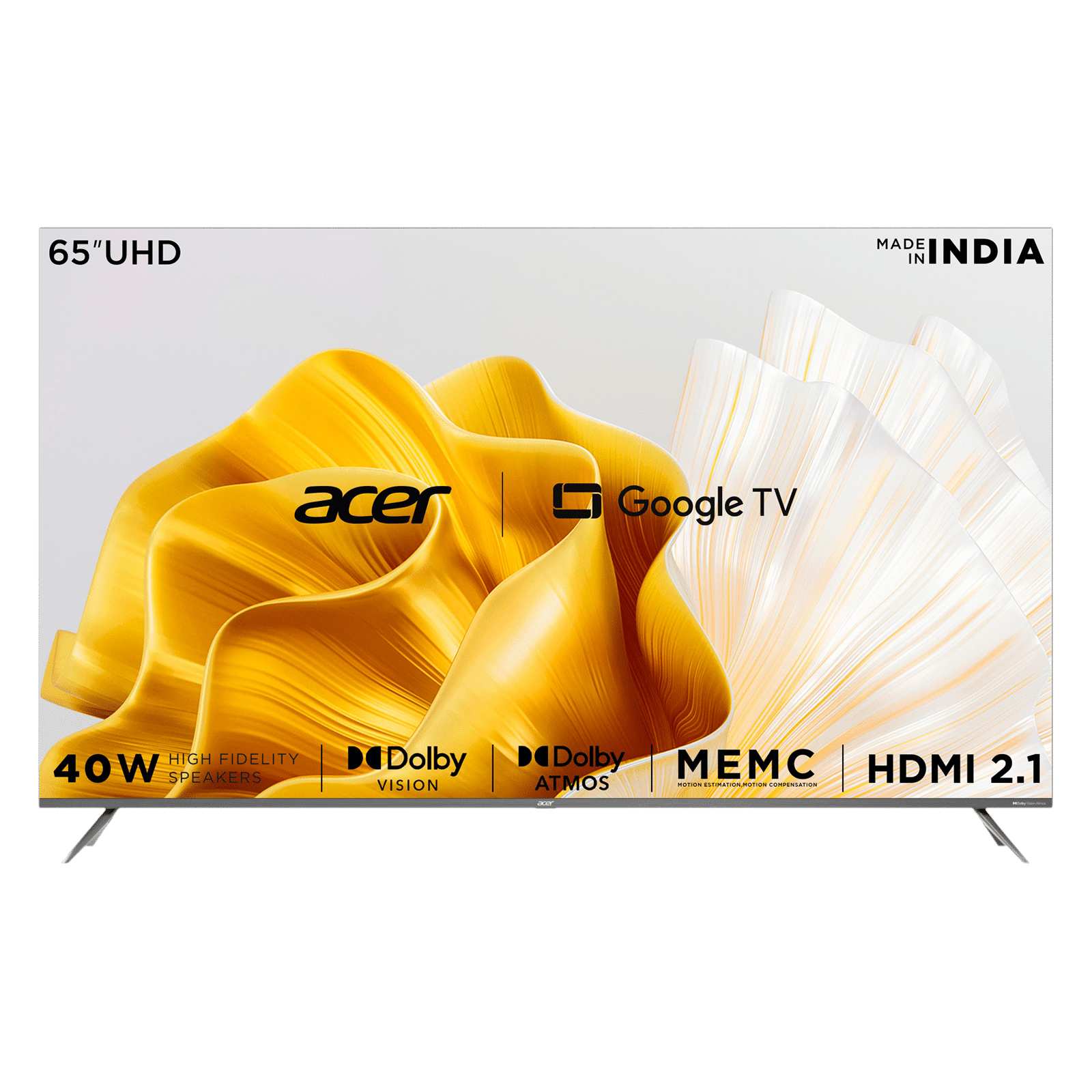 acer Advanced I Series 164 cm (65 inch) 4K Ultra HD LED Google TV with Dolby Vision and Dolby Audio (2023 model)