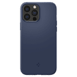 spigen Silicone Fit Back Case For iPhone 13 Pro Max (Soft Microfiber Lining, ACS03230, Navy Blue)_4
