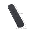 SKYVIK Truhold Rectangular Stick-on Magnetic Mobile Holder (Car/Office/Home, MM-RS2B, Black)_2
