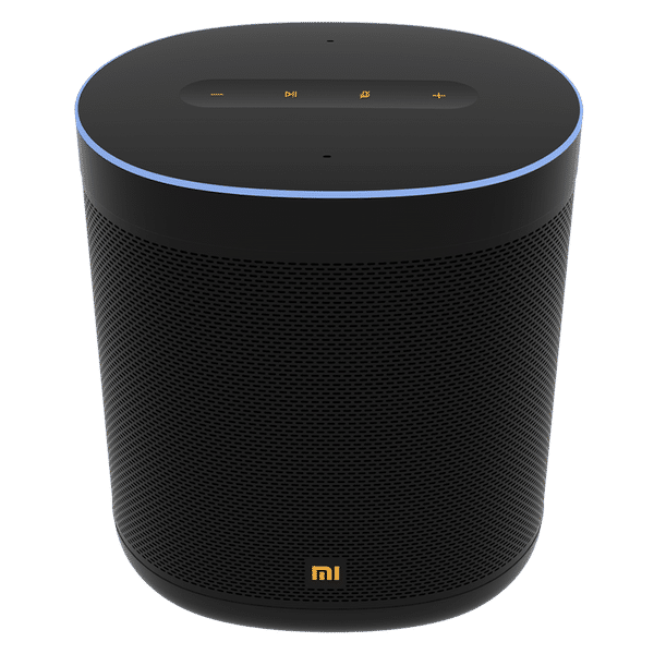 Xiaomi QBH4202IN with Google Assistant Compatible Smart Wi-Fi Speaker (Buttons Control, Black)_1