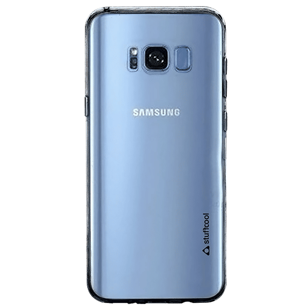 stuffcool PRSGS8 TPU Back Cover for Samsung Galaxy S8 (Camera Protection, Transparent)_1