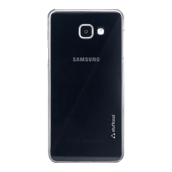 stuffcool Clair Hard Plastic Back Cover for Samsung Galaxy A7 (Camera Protection, Transparent)_1