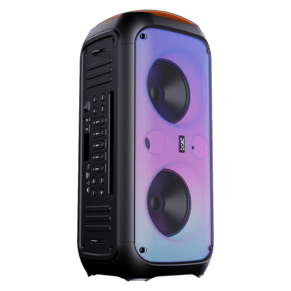 boAt Party Pal 300 120W Bluetooth Party Speaker with Mic (Bass & Treble EQs, Mono Channel, Premium Black)_1