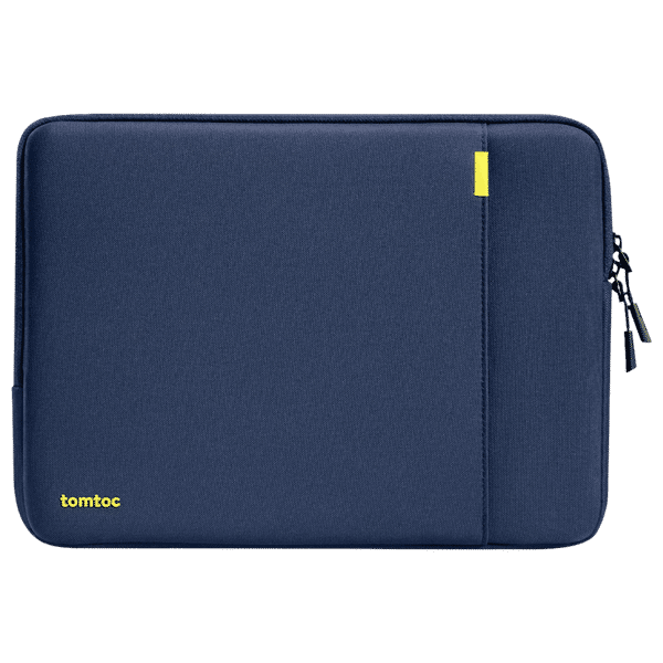 tomtoc Defender A13 Recycled Polyester Laptop Sleeve for 16 Inch Laptop (Military Grade Protection, Navy Blue)_1