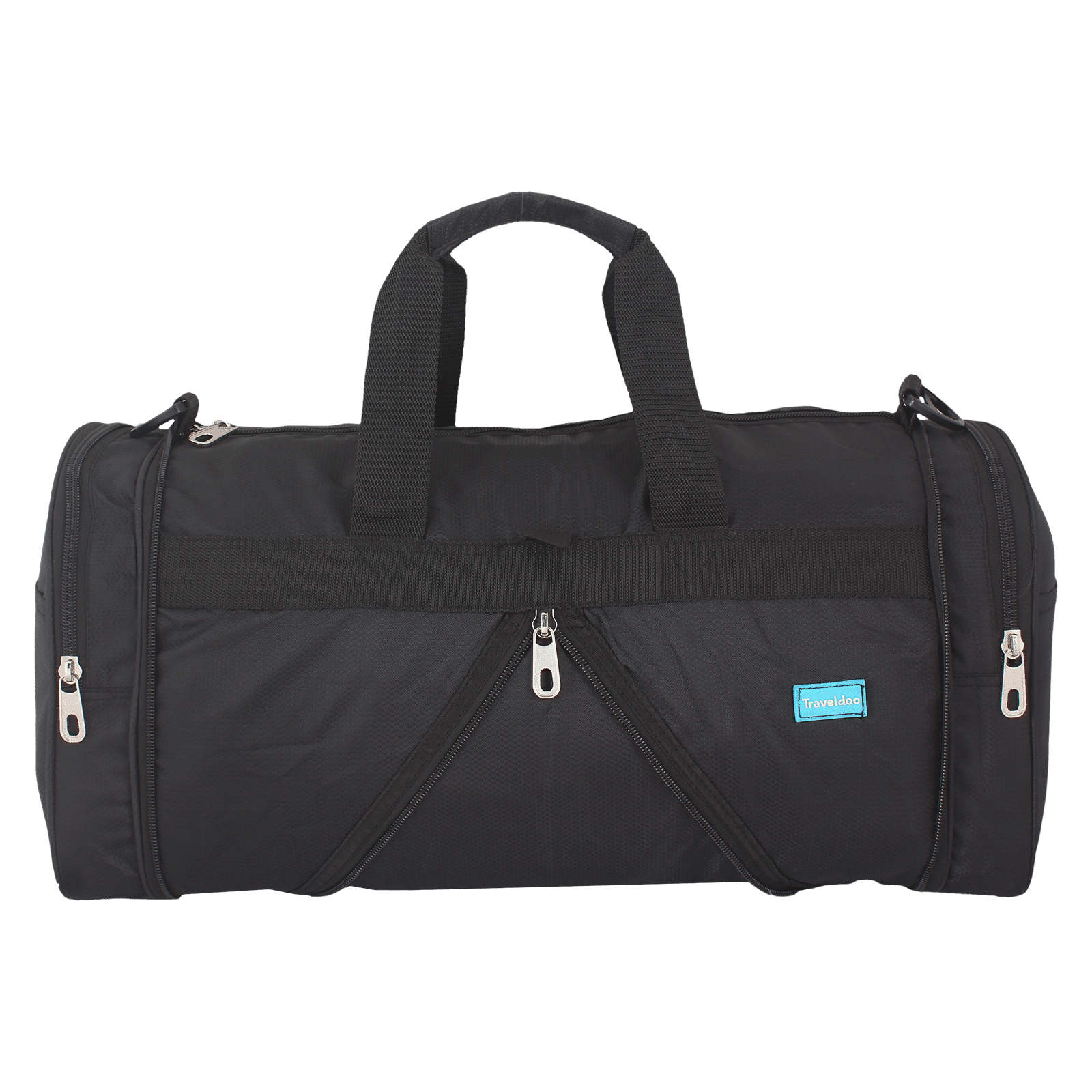 Traveldoo 22 inch Square Folding Duffle Bag (DBS02002, Black)