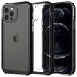spigen Neo Hybrid Crystal TPU & PC Back Case For iPhone 12/iPhone 12 Pro (Hybrid Structure, ACS01706, Black)_1