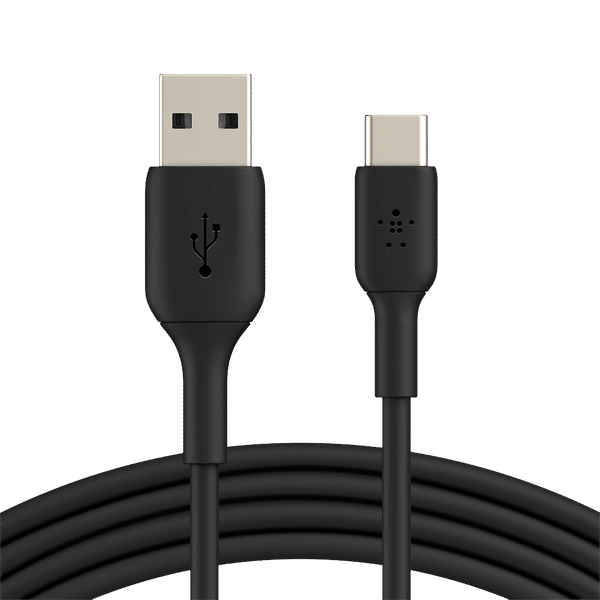 belkin Boost Charge Type C to Type A 3.2 Feet (1M) Cable (PVC Cord, Black)_1