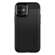 spigen Slim Armor CS TPU & PC Back Case For iPhone 12 Mini (Air Cushion Technology, ACS01750, Black)_4