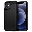 spigen Slim Armor CS TPU & PC Back Case For iPhone 12 Mini (Air Cushion Technology, ACS01750, Black)_1
