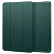 spigen Urban Fit TPU & Fabric Flip Cover For Apple iPad 10.2 Inch (Magnetic Closure, Midnight Green)_1
