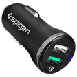 spigen 30 Watts 2 USB Ports Car Charging Adapter (Safe Charging, 000CG20643, Black)_1