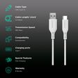 stuffcool Alto Type A to Type C 3.9 Feet (1.2M) Cable (Fast Charging, White)_2