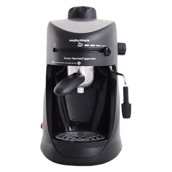 morphy richards Europa 800 Watt 4 Cups Automatic Cappuccino Coffee Maker with Stainless Steel Filter (Black)_1