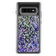 Case-Mate Waterfall Glitter Polycarbonate Back Cover for Samsung Galaxy S10 Plus (Drop Protection, Purple Glow)_4