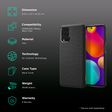 spigen Liquid Air TPU Back Cover for SAMSUNG Galaxy M62, F62 (Air Cushion Technology, Matte Black)_2