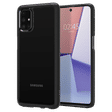 spigen Ultra Hybrid Soft Polycarbonate & TPU Back Cover for SAMSUNG Galaxy M31s (Air Cushion Technology, Matte Black)_1