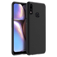 scratchgard 446 Silicone Back Cover for Galaxy A10s (Sleek Design,, Black)_1