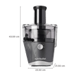Nutricook NBJ-0801DG 800 Watt 1 Jar Juicer Mixer Grinder (Dishwasher Safe, Black)_3