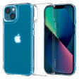 spigen Quartz Hybrid Glass and TPU Back Case For iPhone 13 Mini (Slim And Grip Friendly, ACS03326, Clear)_1