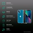 spigen Quartz Hybrid Glass and TPU Back Case For iPhone 13 Mini (Slim And Grip Friendly, ACS03326, Clear)_2