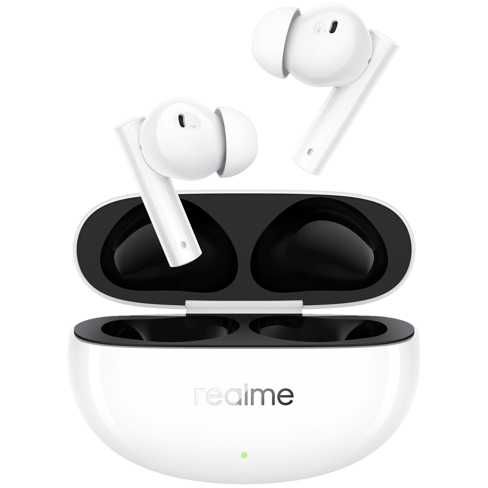 realme Buds Air 5 In-Ear Truly Wireless Earbuds WITH MIC (Bluetooth 5.3,USP,RMA2301,Arctic White )