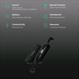 urbn Beat 800 TWS Earbuds with Environmental Noise Cancellation (IPX5 Water Resistant, Fast Charging, Black)_2
