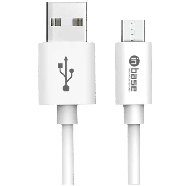 in base C&S MIC Type A to Micro USB 3.9 Feet (1.2M) Cable (Pure Copper Core, White)_1