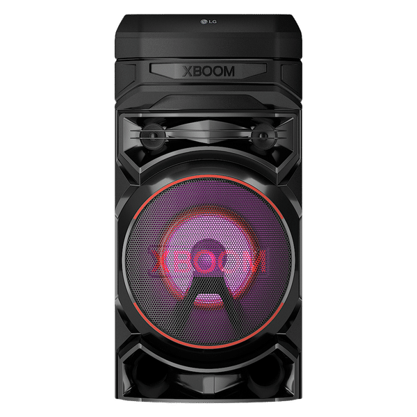 LG XBOOM RNC5 Bluetooth Party Speaker with Mic (Karaoke Supported, Black)_1