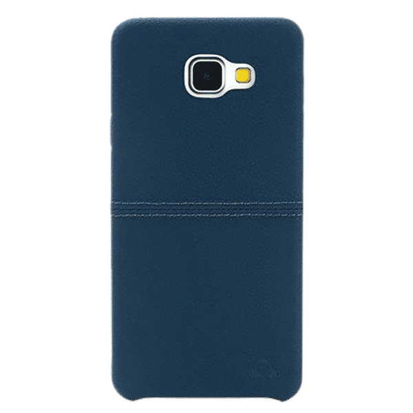 stuffcool Aristo Leather Back Cover for Samsung Galaxy A7 (Camera Protection, Blue)_1