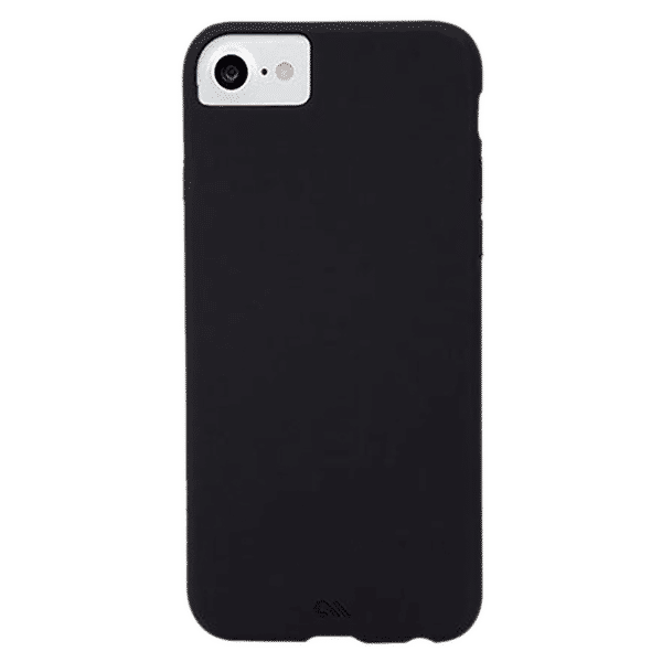Stuffcool Barely There Plastic Back Cover for Apple iPhone 7 (Camera Protection, Black)_1