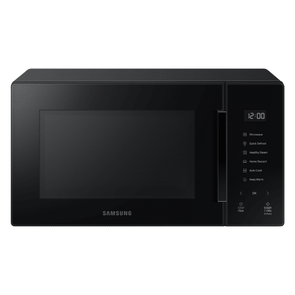 SAMSUNG Baker 23L Solo Microwave Oven with Auto Cook (Pure Black)_1