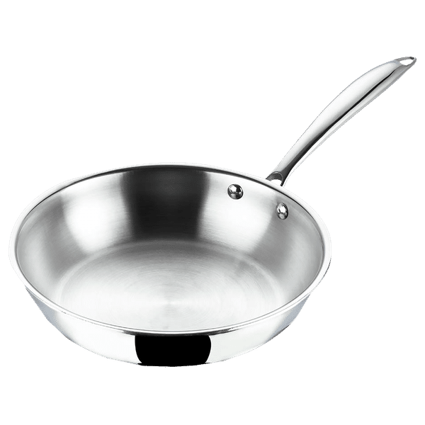 VINOD Pan (Triply Stainless Steel, PF24, Grey)_1