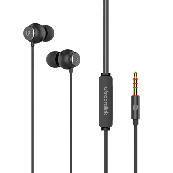 ultraprolink Mobass Plus UM1017 Wired Earphone with Mic (In Ear, Black)_1