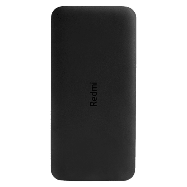 Redmi VXN4300IN 10000 mAh 10W Fast Charging Power Bank (1 Micro USB, 1 Type C & 2 Type A Ports, 12 Layers Protection, Black)_1