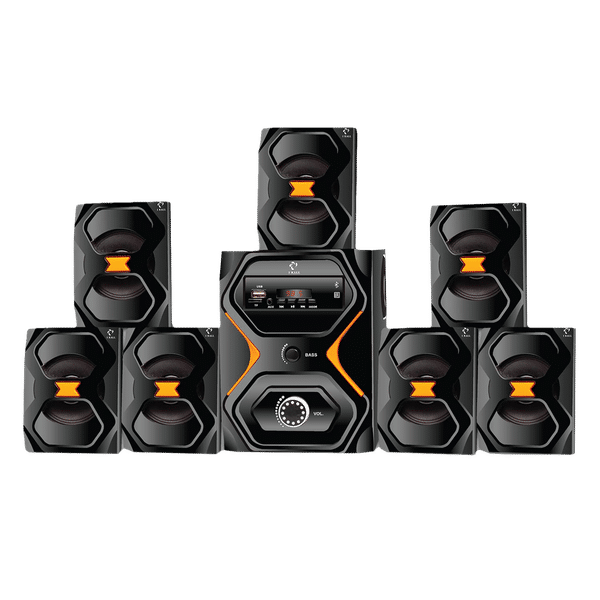 I KALL IK-2222 90 Watts Multimedia Standard Home Theatre with Remote(Room-filling Audio, 7.1 Channel, Black)_1