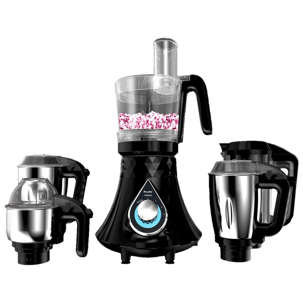 Preethi Zodiac Cosmo 750 Watt 5 Jars Juicer Mixer Grinder (18000 RPM, 3D Cooling System, Black)_1